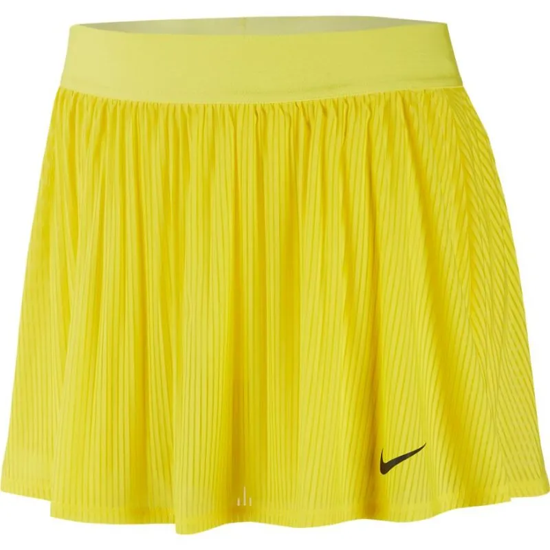 Nike Court Skirt Maria W - opti yellow/off noir Nike Court Skirt Maria W - opti yellow/off noir