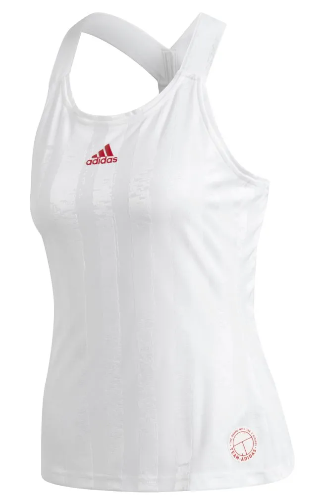 Adidas Y-Tank ENG W - white/scarlet