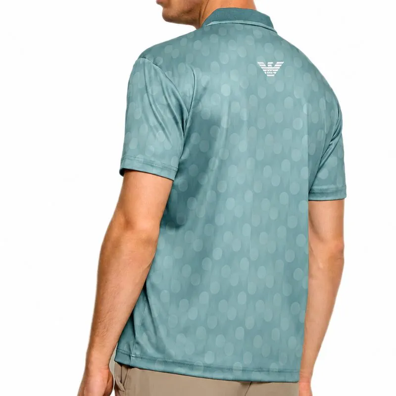 EA7 Man Jersey - green dots