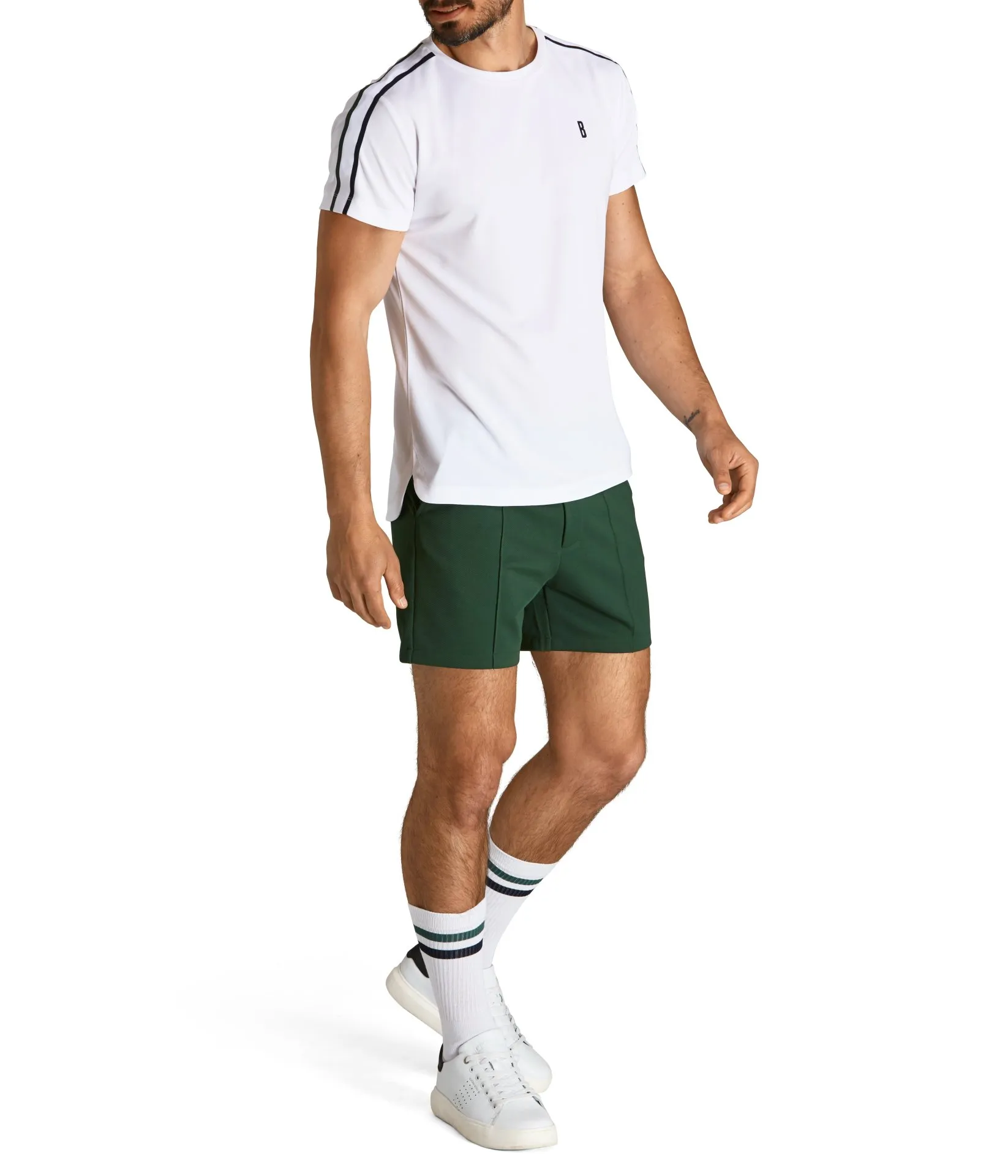 Björn Borg Tee Tomlin M - brilliant white