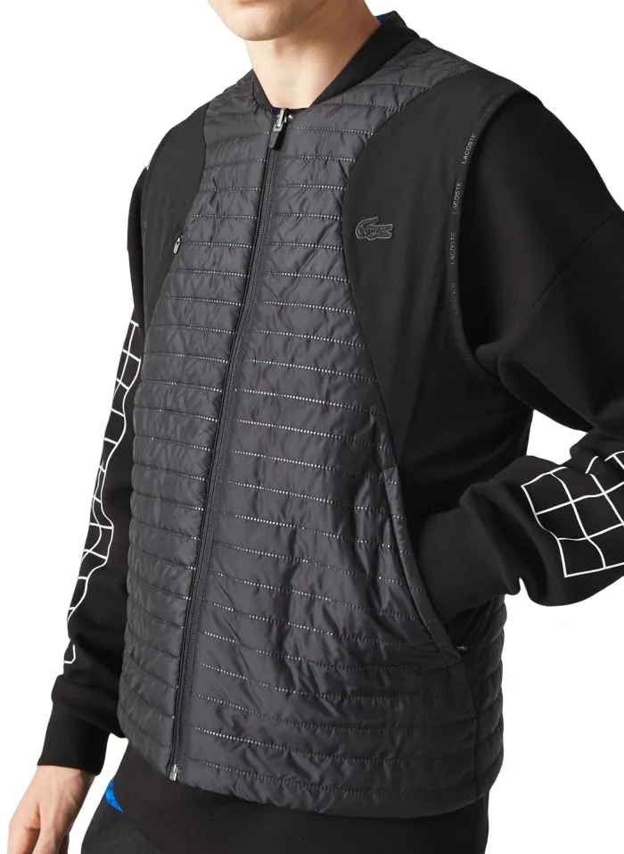 BH9266_9853 Lacoste SPORT Padded And Reversible - black/blue