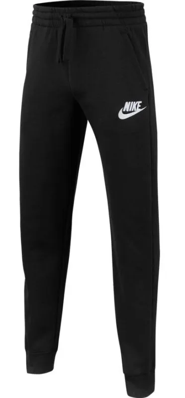 Nike Swoosh Club Fleece Jogger Pant - black/black/white