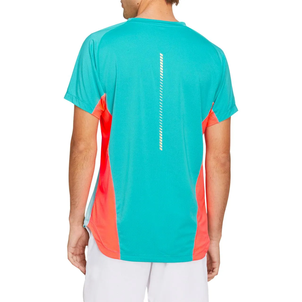 Asics Tennis M GPX Tee - techno cyan