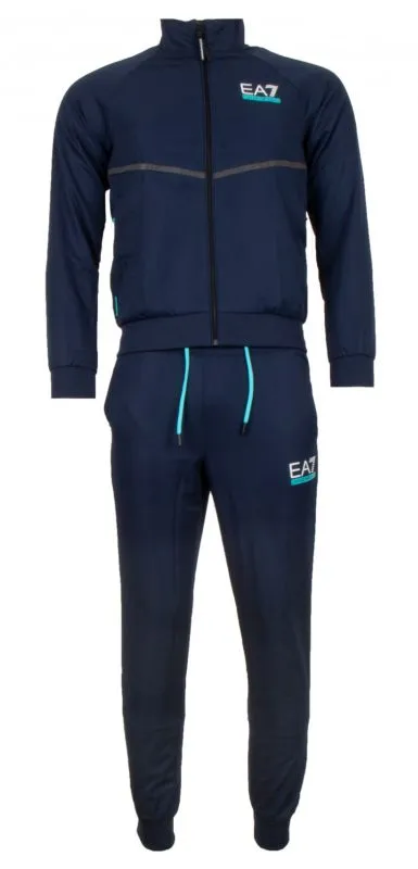 EA7 Man Woven Tracksuit - navy blue