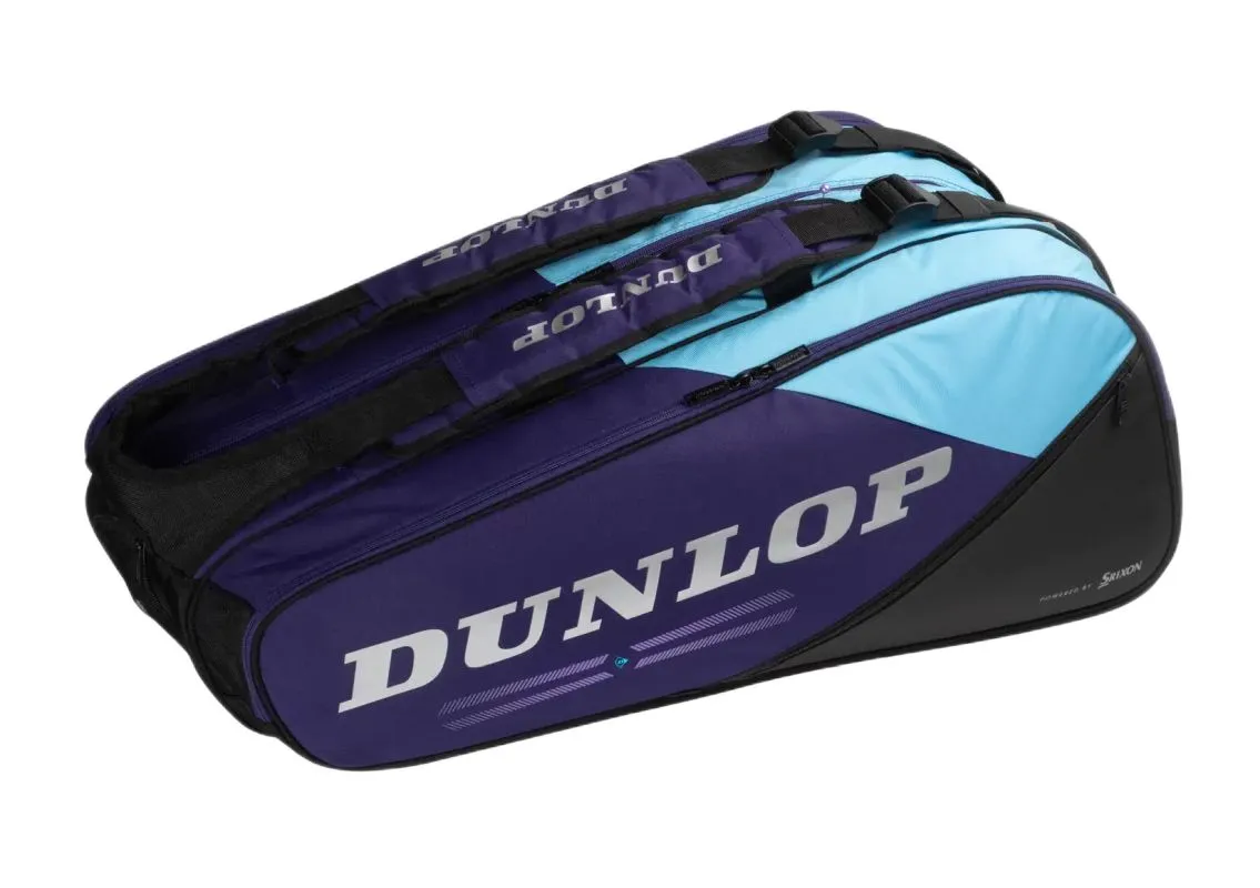 Dunlop D TAX FX Performance 12 RKT Termo - violet/black/cyan Dunlop D TAX FX Performance 12 RKT Termo - violet/black/cyan