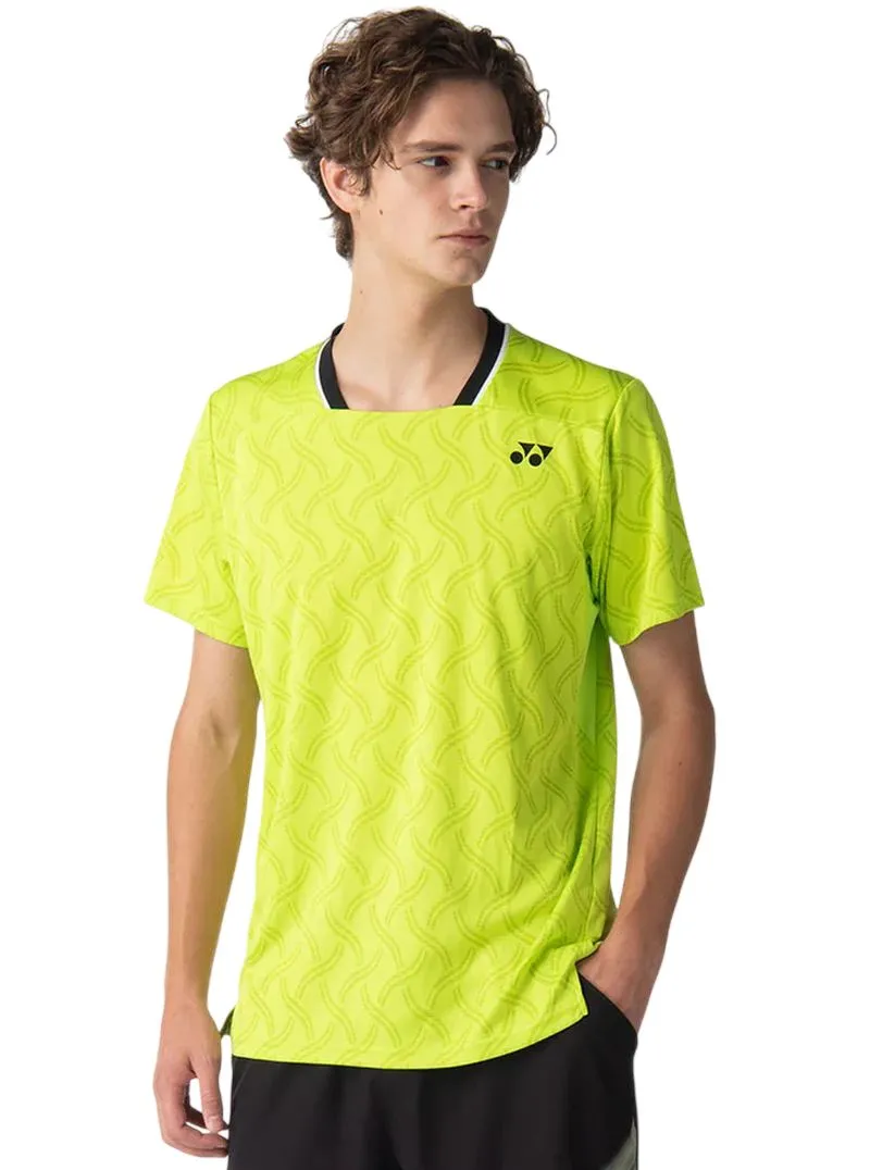 Men's T-shirt Yonex Crew Neck - fresh lime - Green