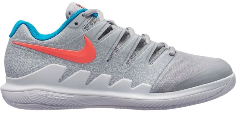Nike WMNS Air Zoom Vapor X Clay - wolf grey/hot lava/white