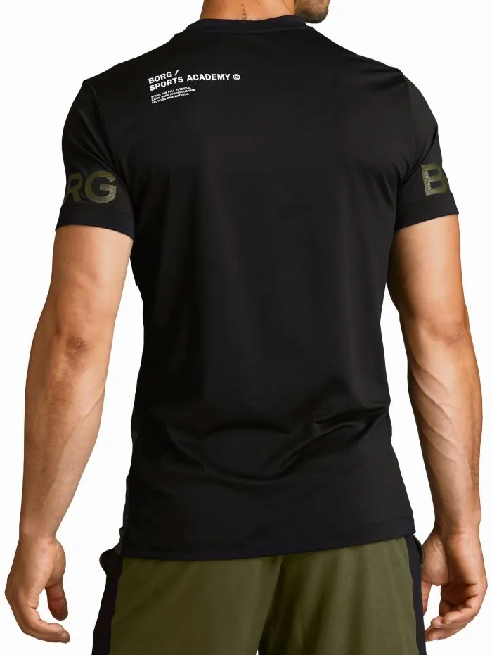 Björn Borg T-Shirt Sports Academy M - black beauty