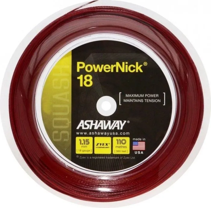 ashaway-powernick-18-110-m-red Ashaway PowerNick 18 (110 m) - red