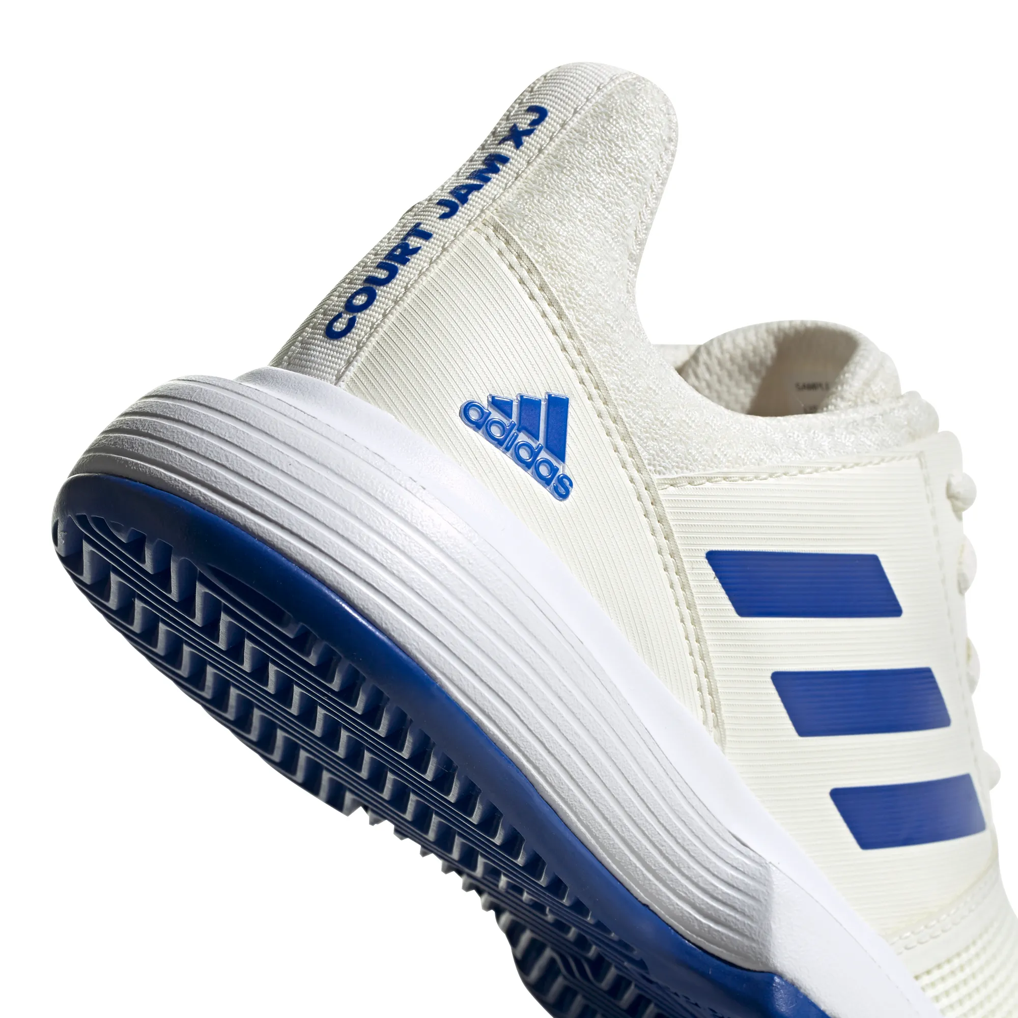 Adidas CourtJam xJ - white/royal blue/white