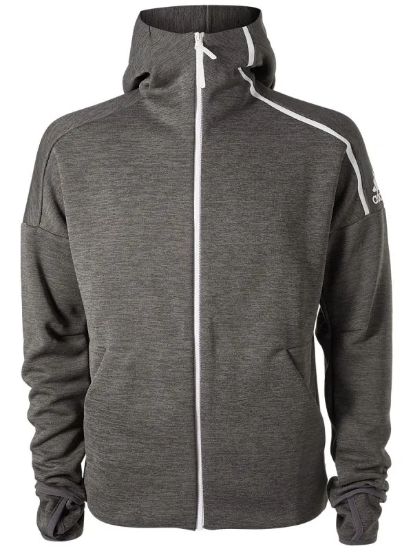 Adidas ZNE Hoody - dark grey heather
