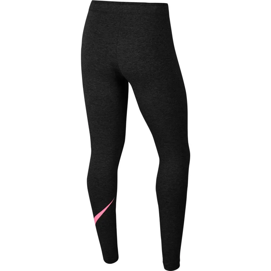 nike-nsw-favorites-swoosh-tight-g-black-heather-sunset-pulse-2 Nike NSW Favorites Swoosh Tight G - black heather/sunset pulse