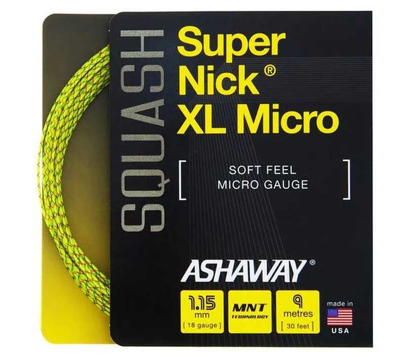 supernick Ashaway SuperNick XL Micro 18 (9 m) - yellow