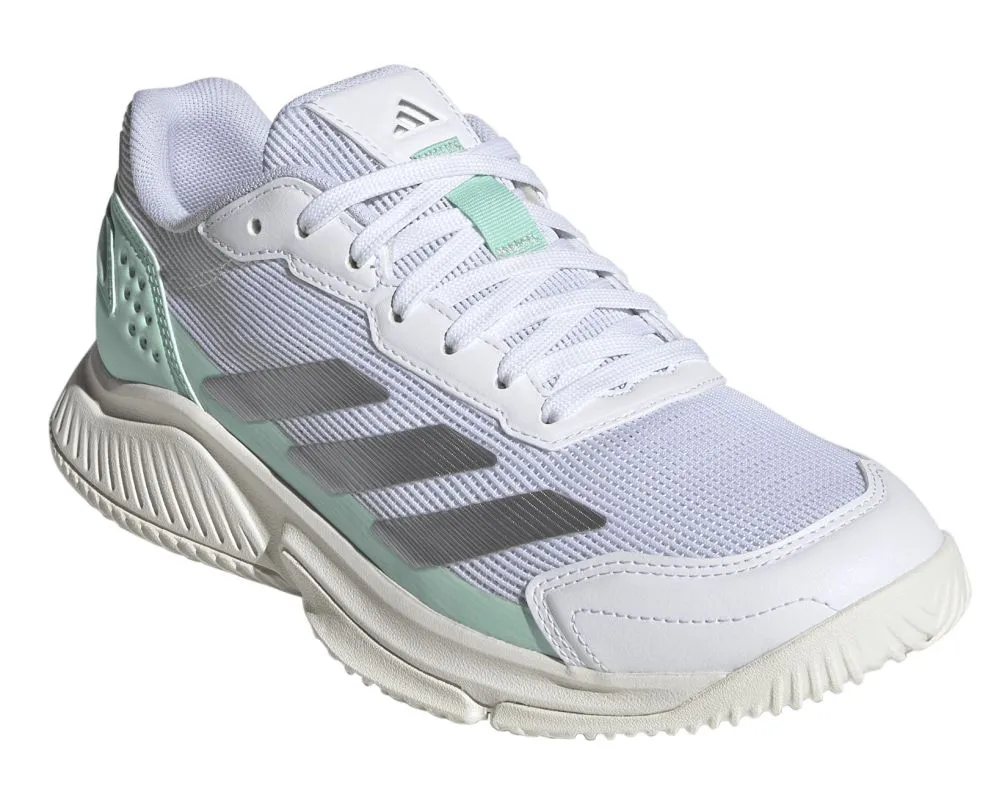 Adidas Courtquick Padel W - white/silvermetallic/clear mint
