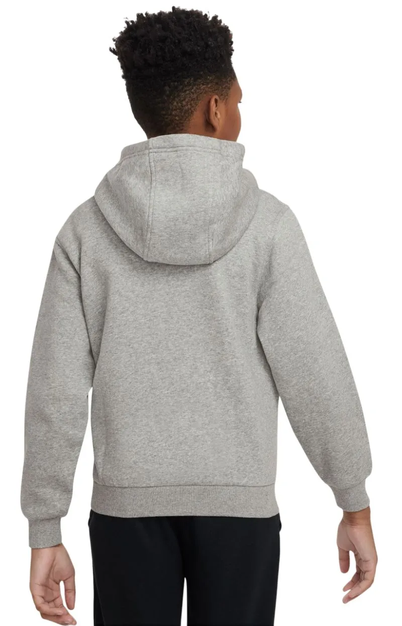 Nike Kids Sportswear Club Fleece - dark grey heather/white