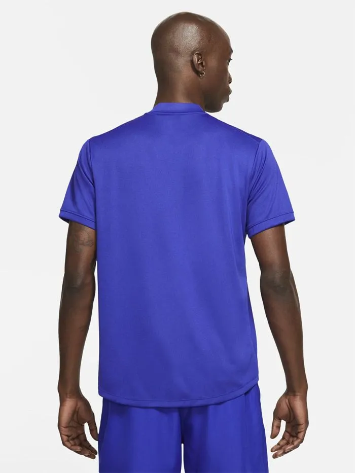 Nike Court Dri-Fit Polo Blade - concord/white