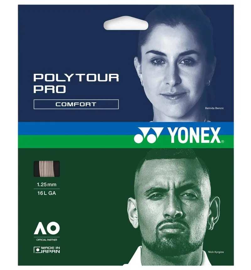 Yonex Poly Tour Pro (12 m) - warm grey