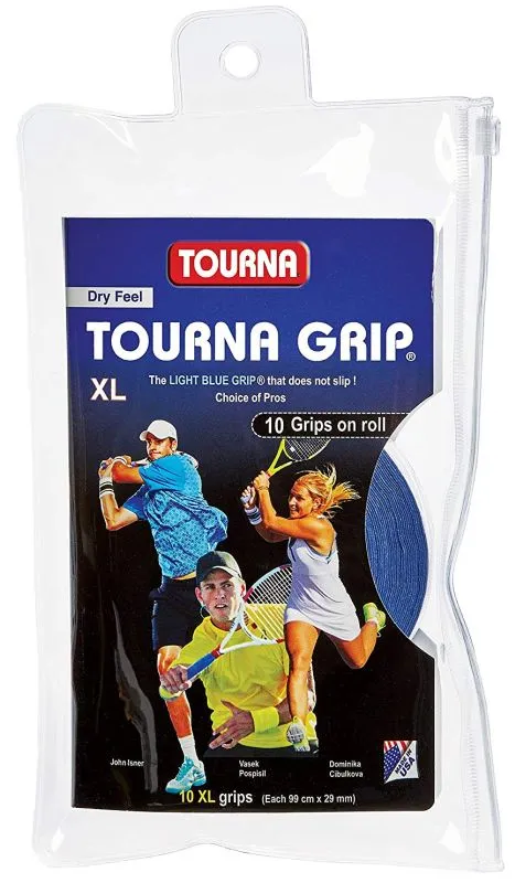 tourna-grip-xl-dry-feel-10p-blue-1 Tourna Grip XL Dry Feel 10P - blue