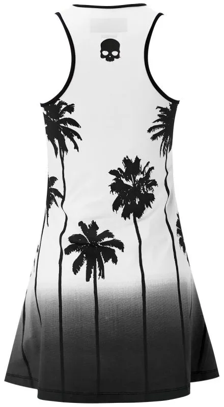 Hydrogen Palm Tank Dress Woman - white