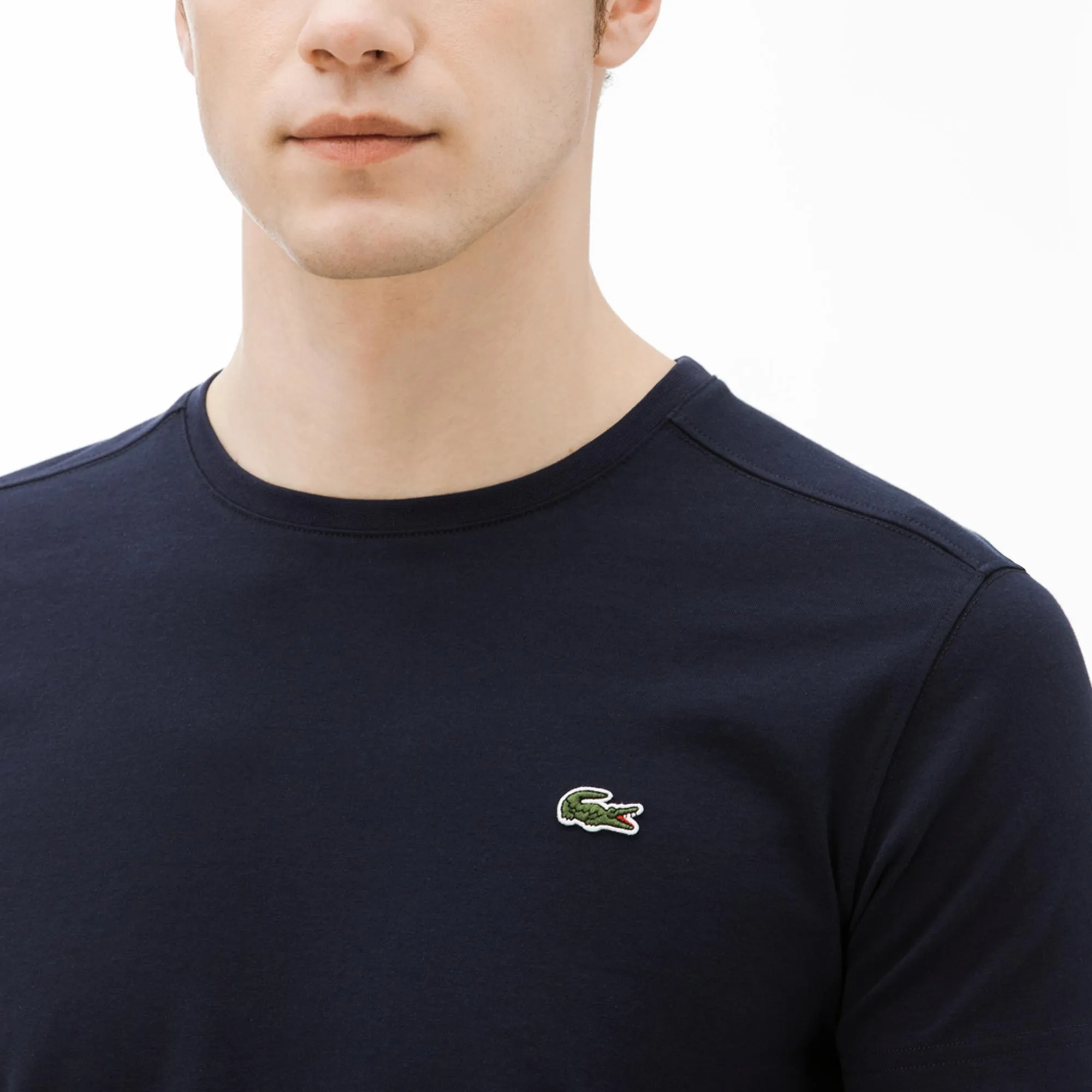 Lacoste Men’s SPORT Regular Fit Ultra Dry Performance T-Shirt - navy