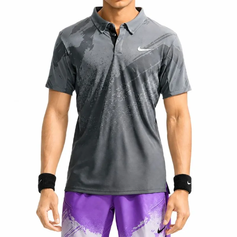 Nike Court Paris Slam Advantage Dri-Fit Tennis - anthracite/cool grey/white Nike Court Paris Slam Advantage Dri-Fit Tennis - anthracite/cool grey/white