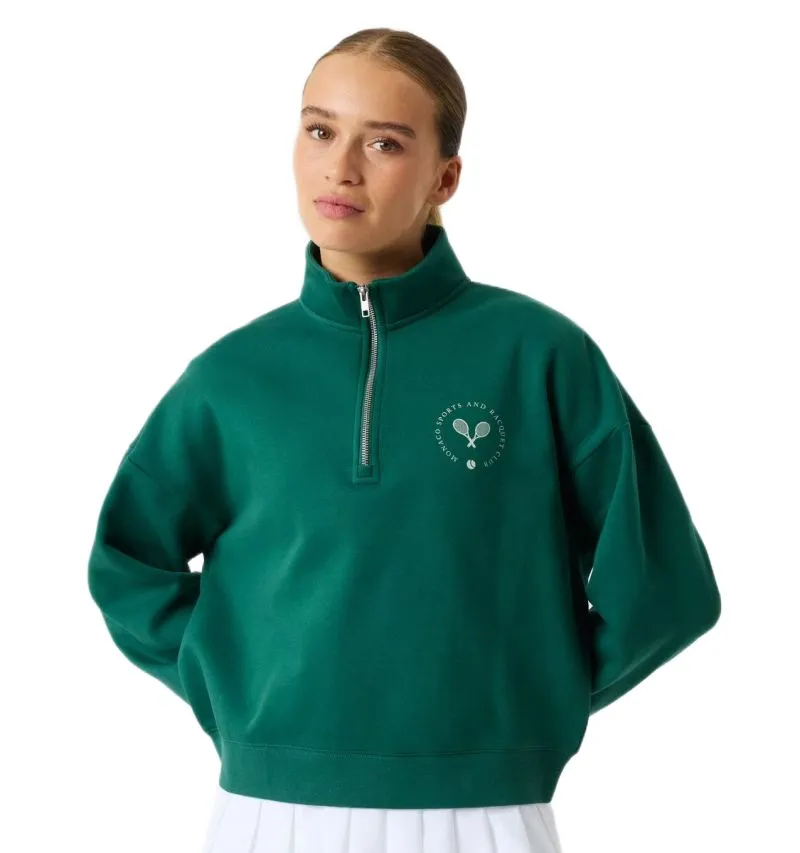 Björn Borg Halfzip - posy green