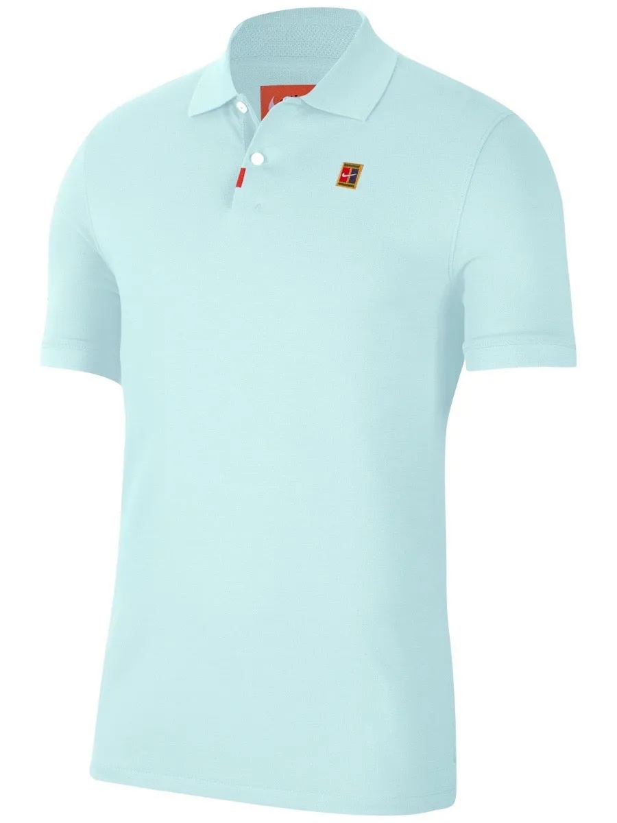 Nike Polo Heritage Slim - topaz mist
