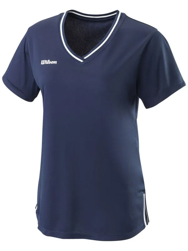 Wilson Team II V-Neck W - Team Navy