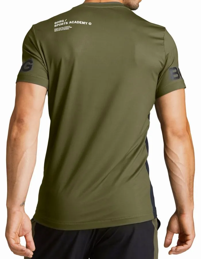 Björn Borg T-Shirt Sports Academy M - ivy green