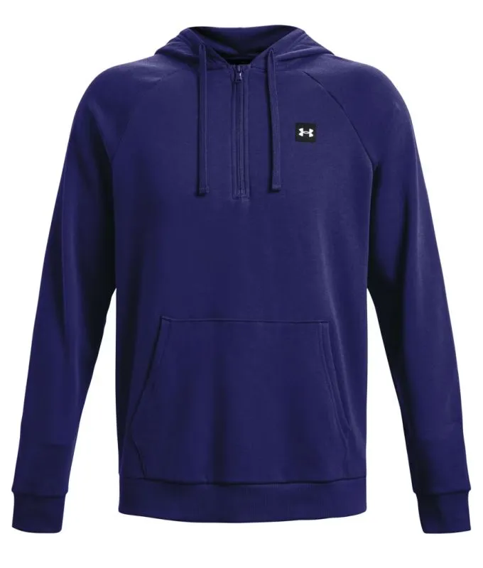 Under Armour Men's UA Rival Fleece 1 Zip Hoodie - sonar blue/onyx white