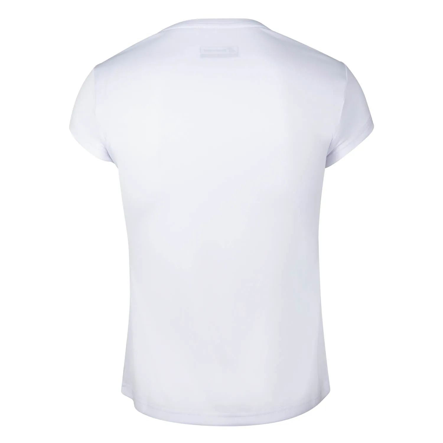 Babolat Exercise Graphic Tee W - white/white