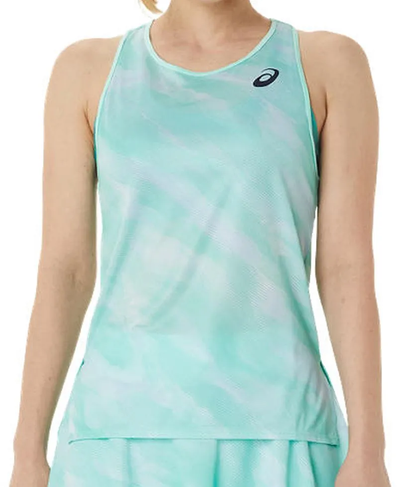 Asics Match Graphic Tank W - fresh ice