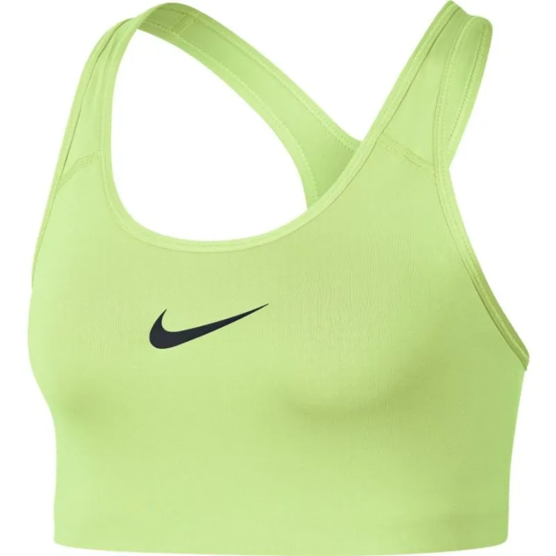 Nike Pro Classic Swoosh Bra - volt glow/black Nike Pro Classic Swoosh Bra - volt glow/black