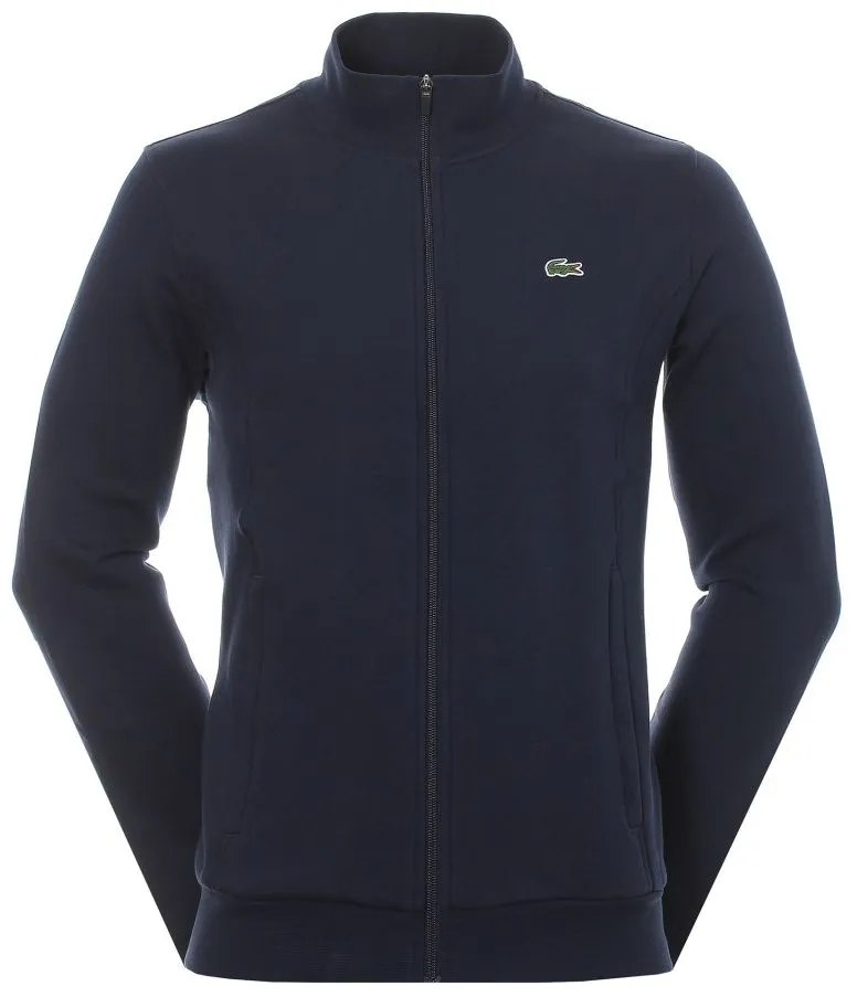 Lacoste Sweatshirt Zippé Lacoste SPORT En Molleton De Coton Mélangé - navy
