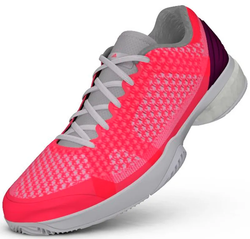 Adidas Stella McCartney Barricade Boost - flash red/white/pop purple