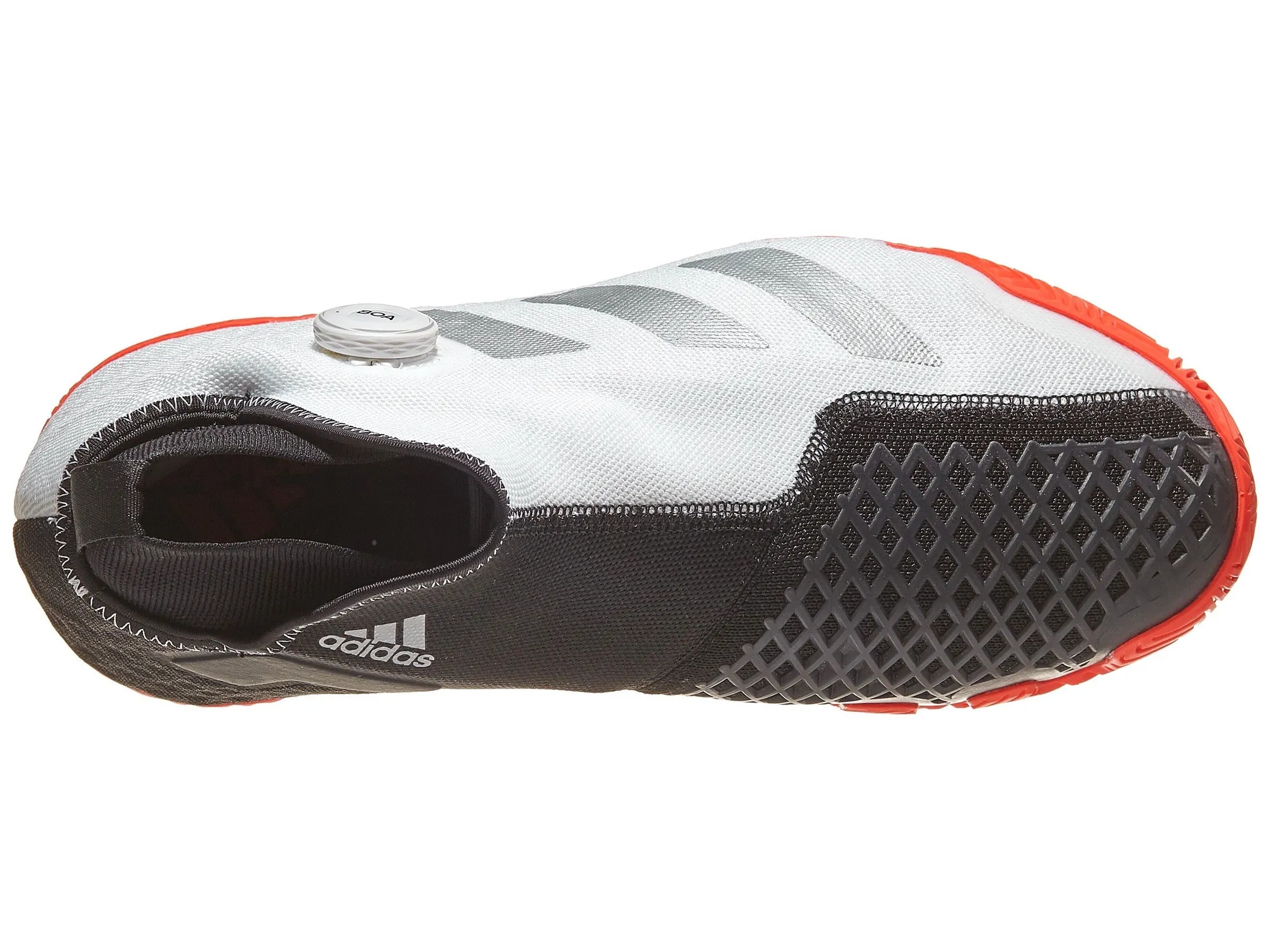 Adidas Stycon M BOA - cloud white/silver metallic/solar red