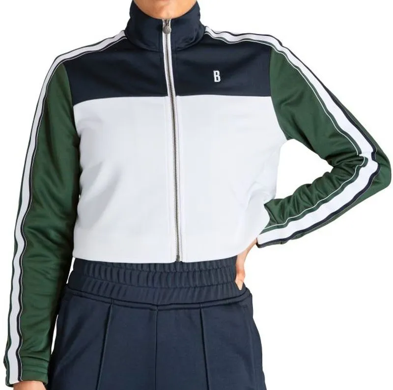 Björn Borg Track Jacket Maggie W - stripe blocking Björn Borg Track Jacket Maggie W - stripe blocking