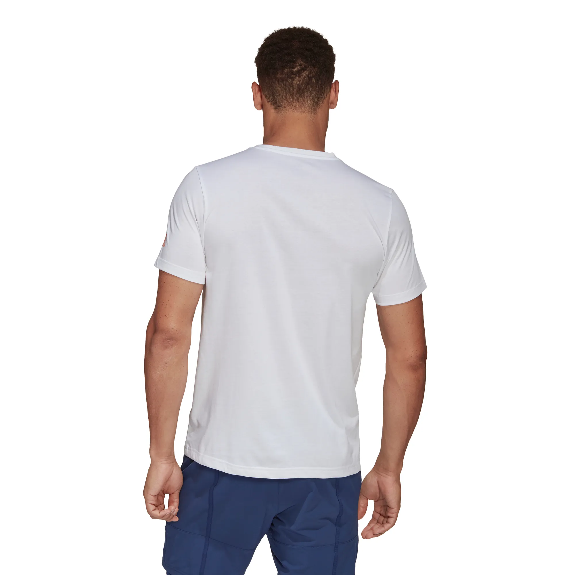 Adidas Tennis Script Tee - white