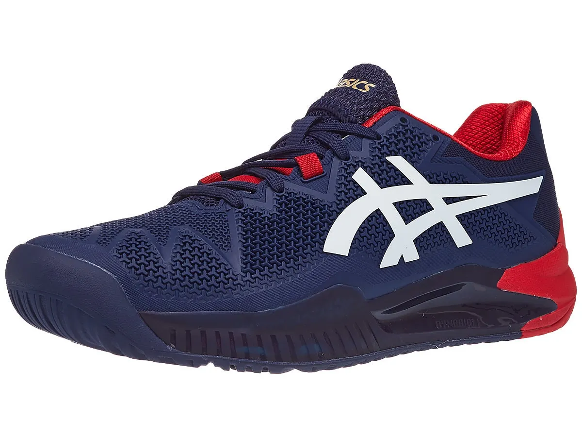 Asics Gel-Resolution 8 - peacoat/white
