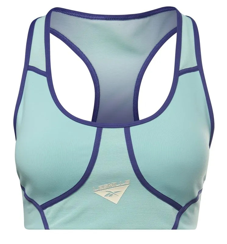 HM5750_1_APPAREL_Photography_Front-View_white Reebok Less Mills Colorblock - semi classic teal