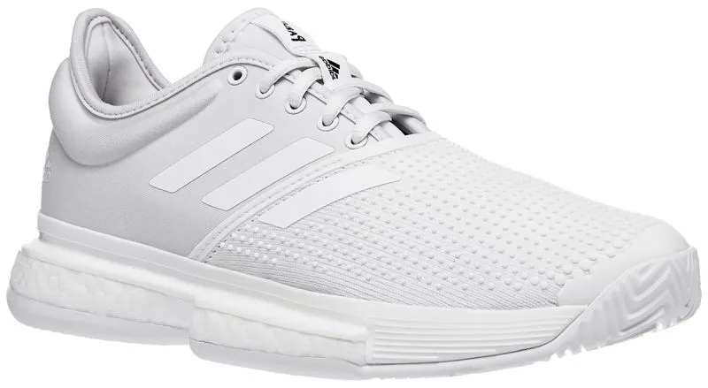 Adidas SoleCourt Boost W Primeblu - white/white/core black