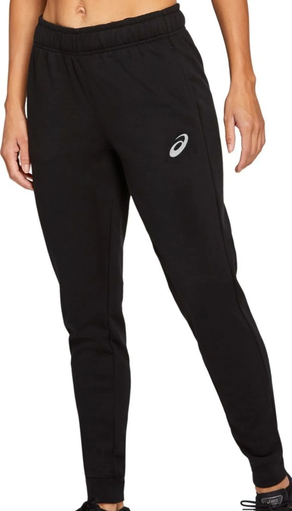 Asics Big Logo Sewat Pant W - performance black/brilliant white