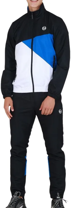 Sergio Tacchini Equilatero Tracksuit - black/blue/white