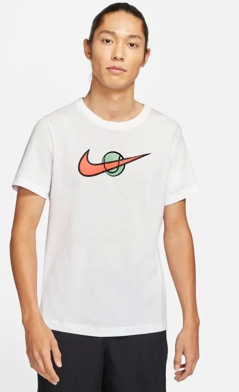 Nike Court Swoosh Tennis Tee M - white