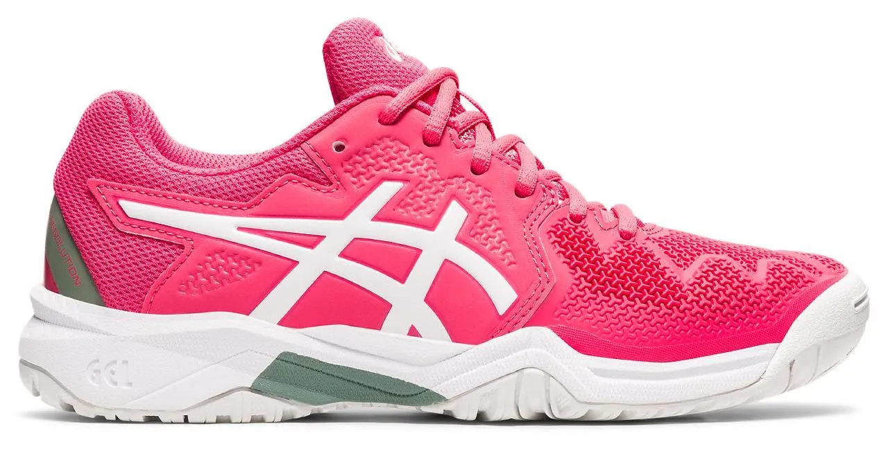 Asics Gel-Resolution 8 GS - pink cameo/white