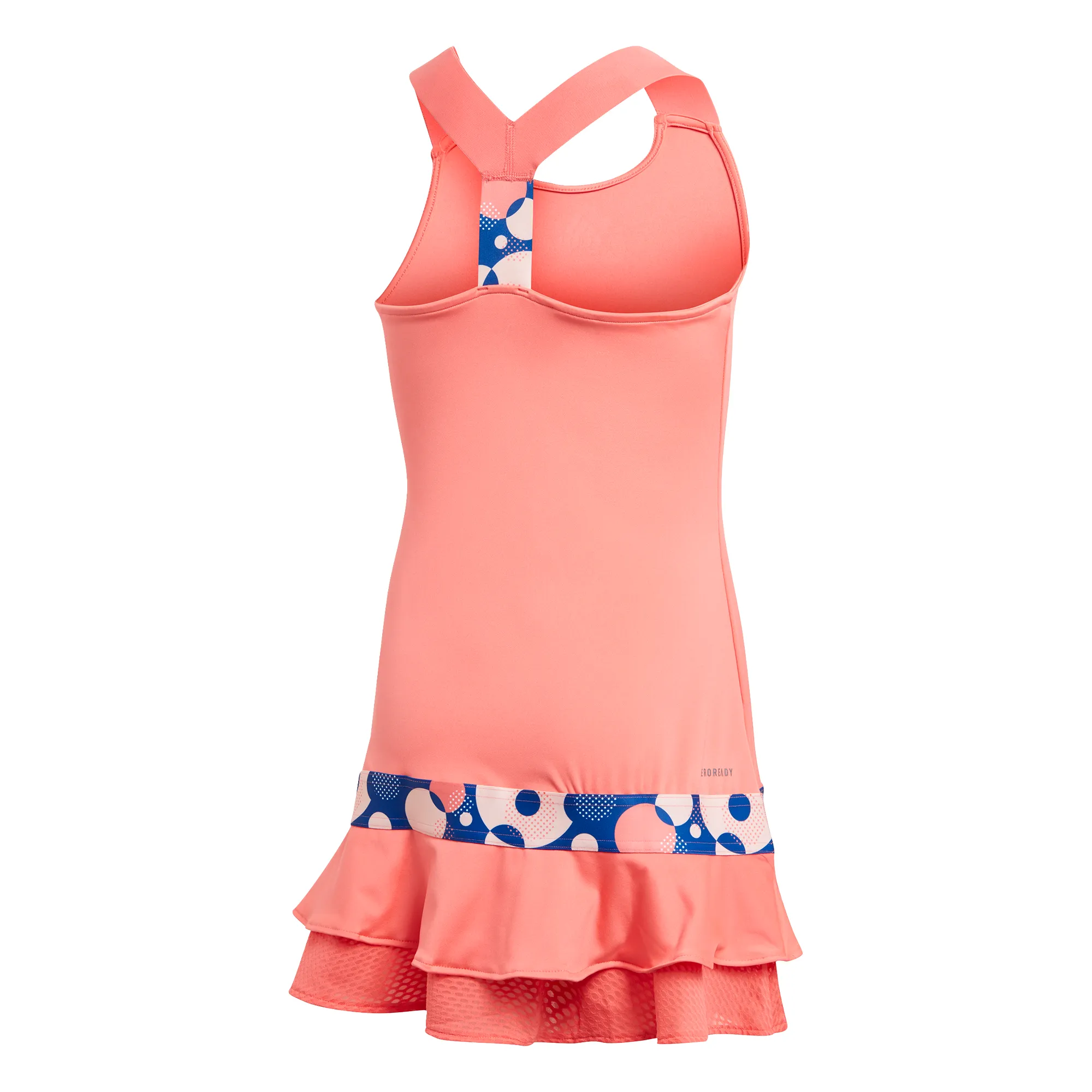 Adidas G Frill Dress - semi flash red