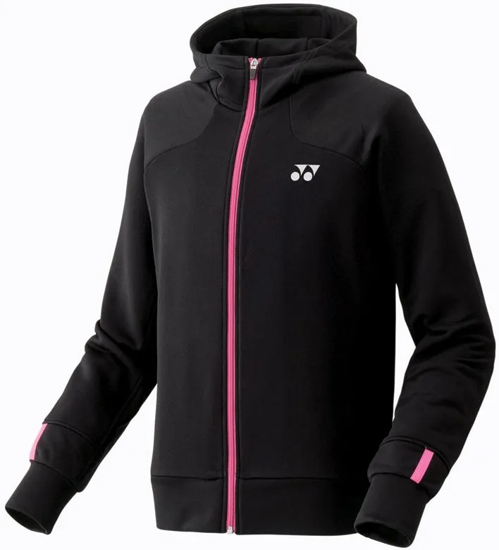 yonex-full-zip-hoodie-black-1 Yonex Full Zip Hoodie - black