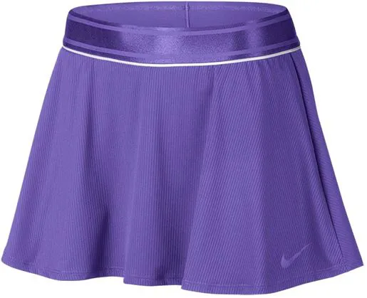 Nike Court Dry Flounce Skirt - psychic purple/white/psychic purple