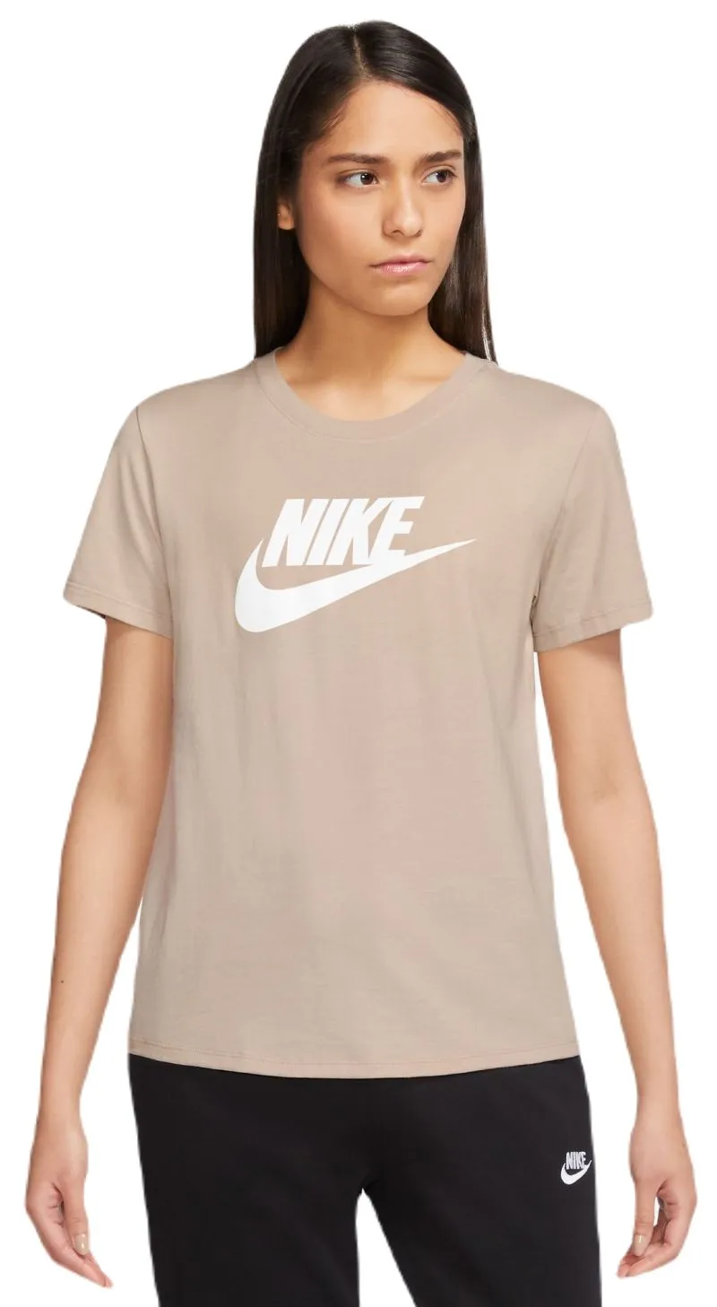Nike Sportswear Essentials T-Shirt - sanddrift/white Nike Sportswear Essentials T-Shirt - sanddrift/white