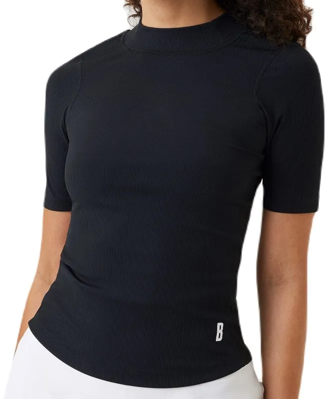Björn Borg Ace Rib T-Shirt - black beauty